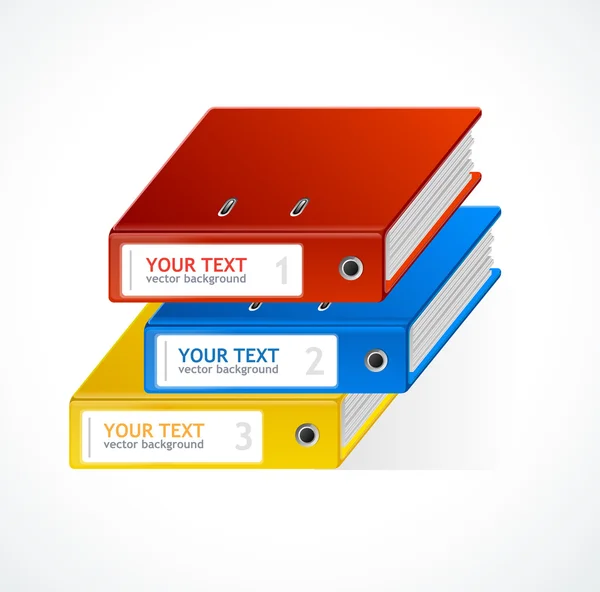 Binders Vector speech templates for text Stock Vector, Royalty Free