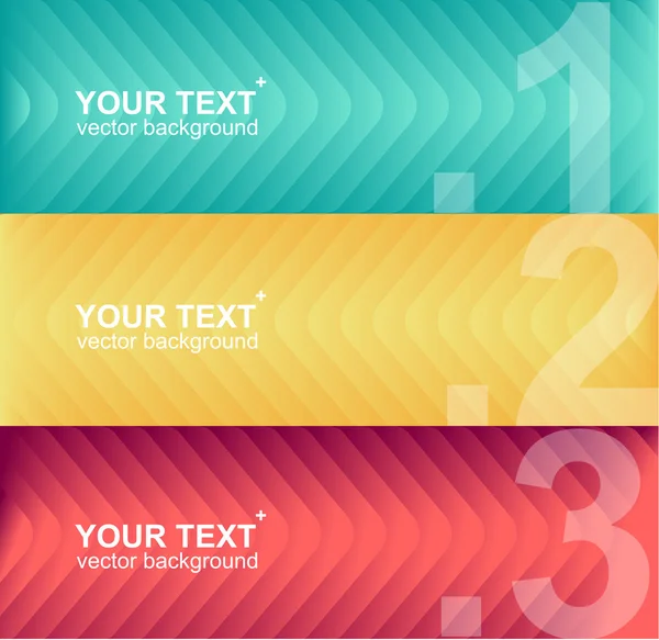 Vector colorful text boxes, infographics — Stock Vector