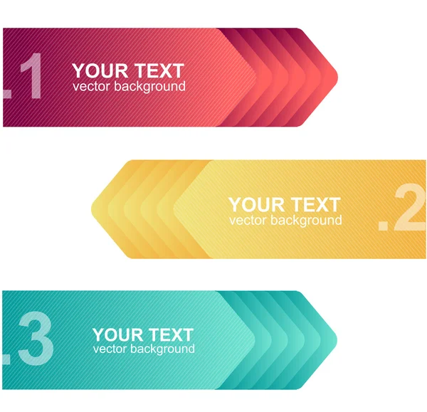 Vector kleurrijke tekstvakken, infographics — Stockvector