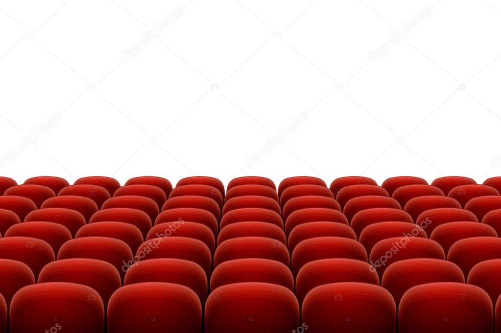 Vector red cinema, theatre seats Stock Vector by ©mouse_md 63182453