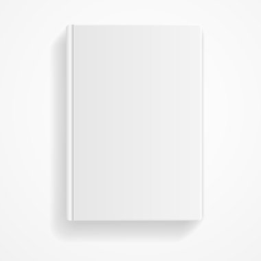 Vektör kitap boş. Düz tasarım