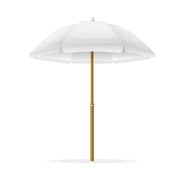 Vetor praia guarda-chuva modelo —  Vetores de Stock
