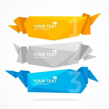 Vector banner Geometric Header Modern 