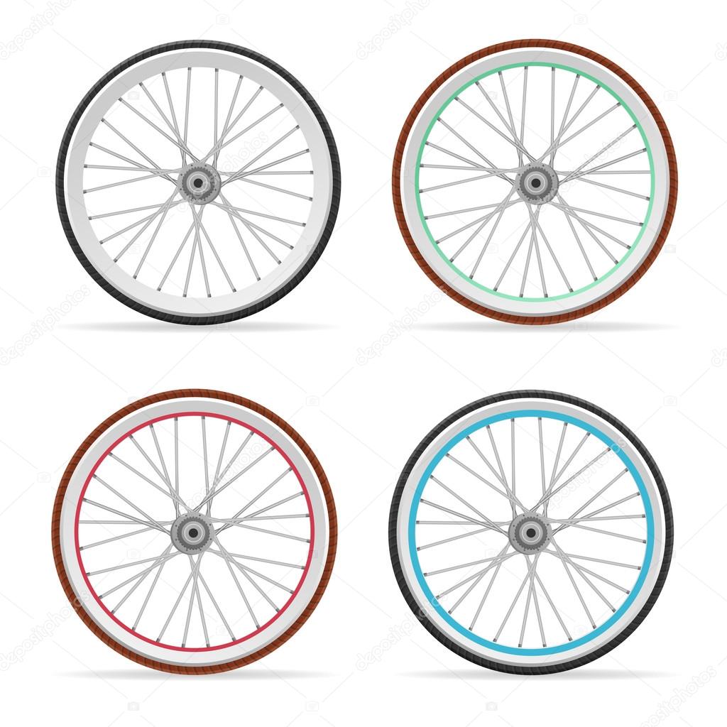 Vector Bicycle wheel set