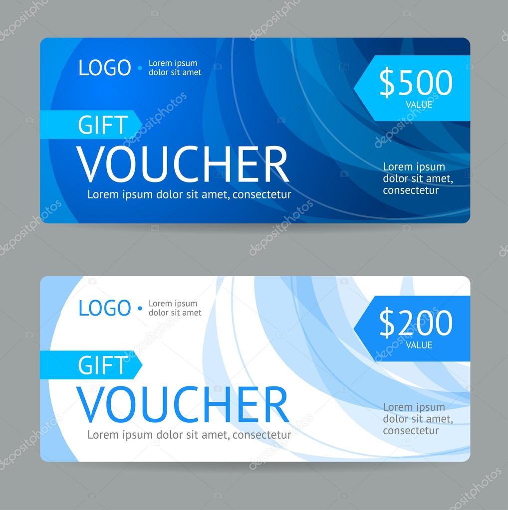 Gift Voucher. Vector