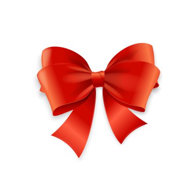 Kırmızı yay. vektör