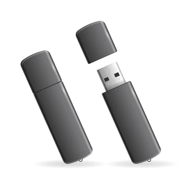USB flash disk. vektor — Stockový vektor
