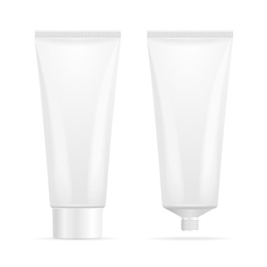 Tüp Mock-Up krem için. Vektör