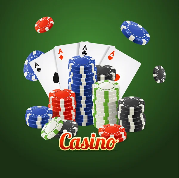 Casino Concept. Vector — Stockvector