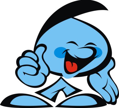 bklue çocuk ve olumlu gülümseme