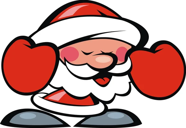 Desenhos animados de Santa Claus — Vetor de Stock