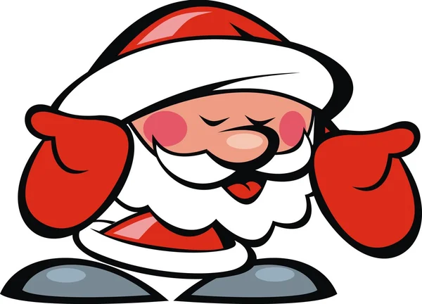 Desenhos animados de Santa Claus —  Vetores de Stock