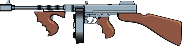 Nowoczesny pistolet automatyczny — Wektor stockowy