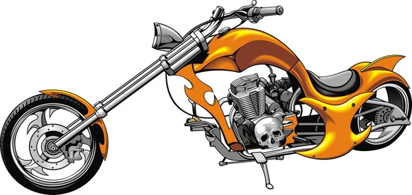 My original motorbike design — Stock Vector