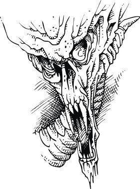 izole ölüm sembolü