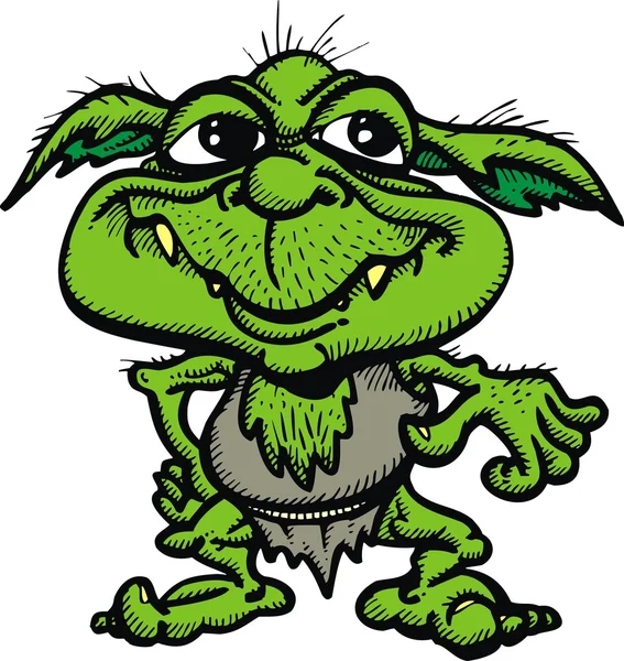 Mutlu Yeşil yaratık