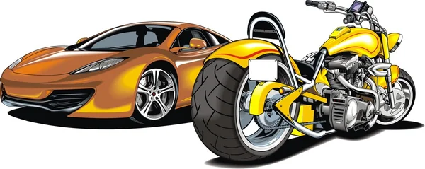 benim özgün tasarım spor araba ve motosiklet