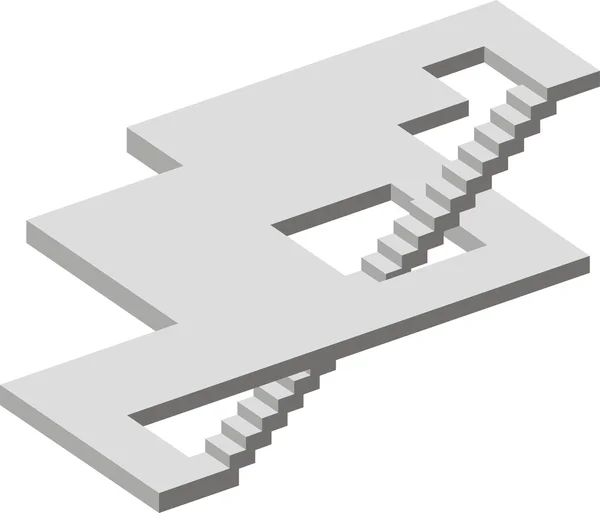 Оптическая иллюзия — стоковый вектор