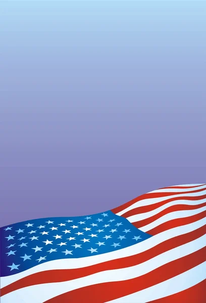 USA flagga bakgrund — Stock vektor