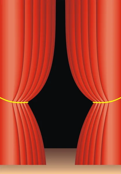 赤劇場の背景 — ストックベクタ