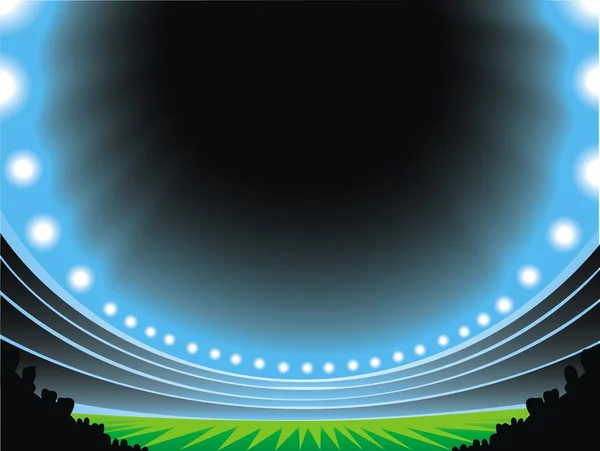 Soccer arena — Stock Vector