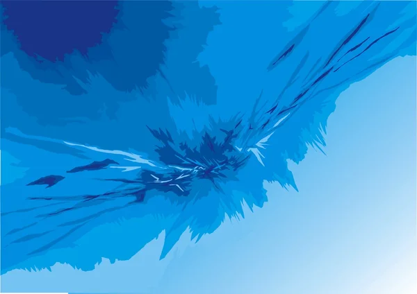 Fondo azul abstracto — Vector de stock