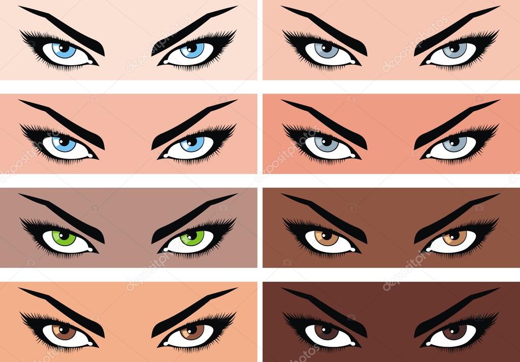 women eyes 