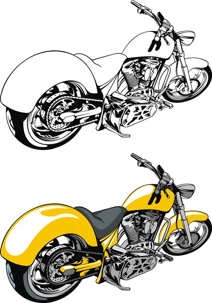 Ma conception originale de moto — Image vectorielle