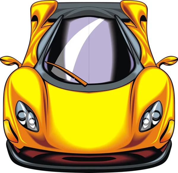 My original sport car design — Stock Vector