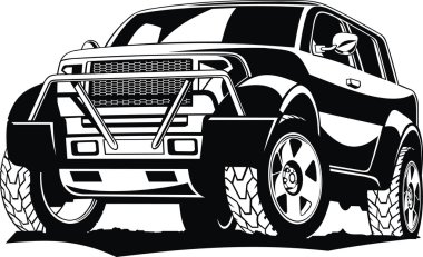 siyah ve beyaz tasarım arabam 