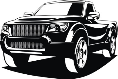 siyah ve beyaz tasarım arabam 