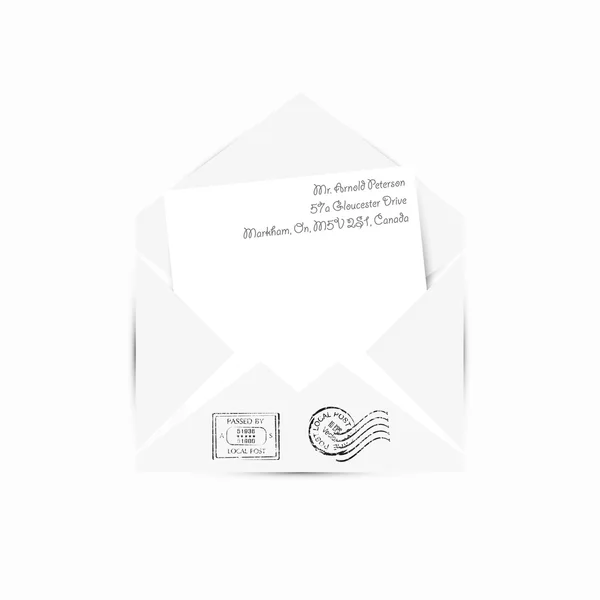 Ηλεκτρονικό ταχυδρομείο, ταχυδρομείο — Διανυσματικό Αρχείο