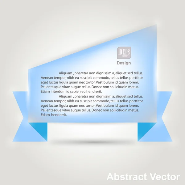 Vecteur de bannière — Image vectorielle