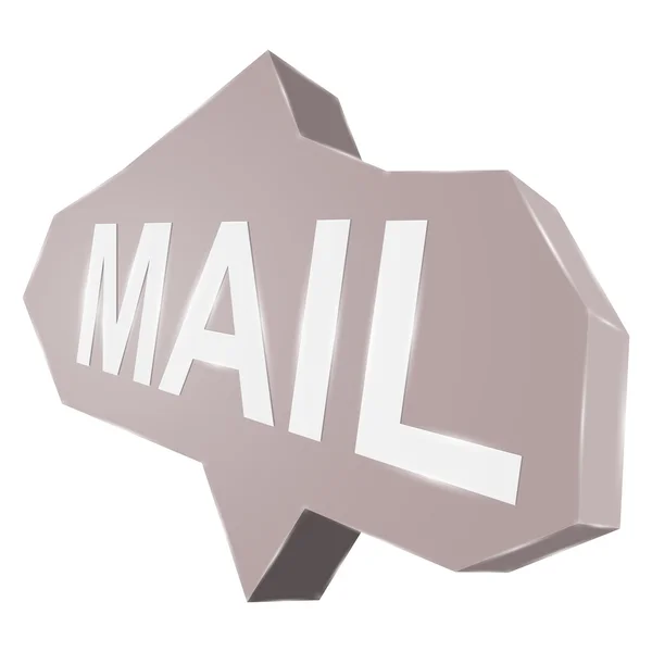 Correo electrónico, correo — Vector de stock