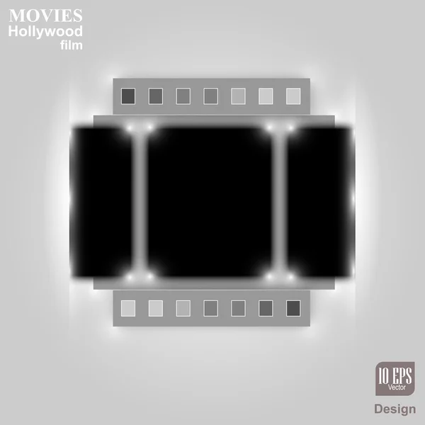 Películas, películas — Vector de stock