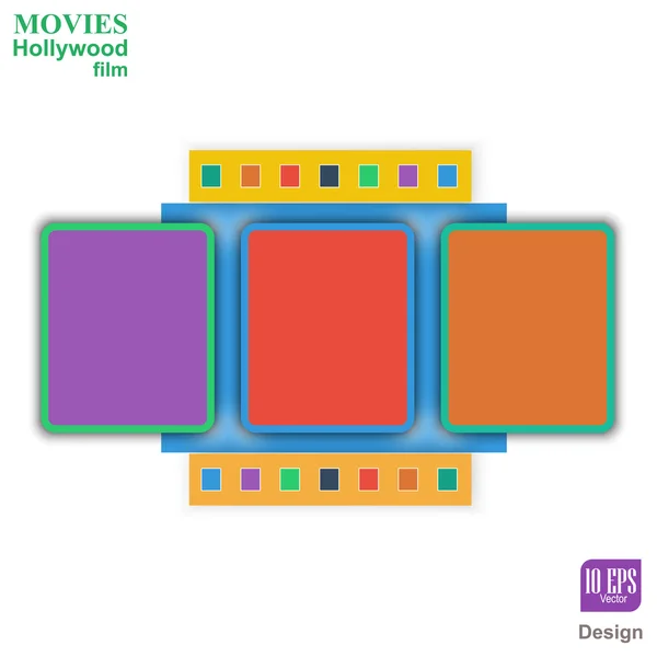 Film, movie — Stock Vector