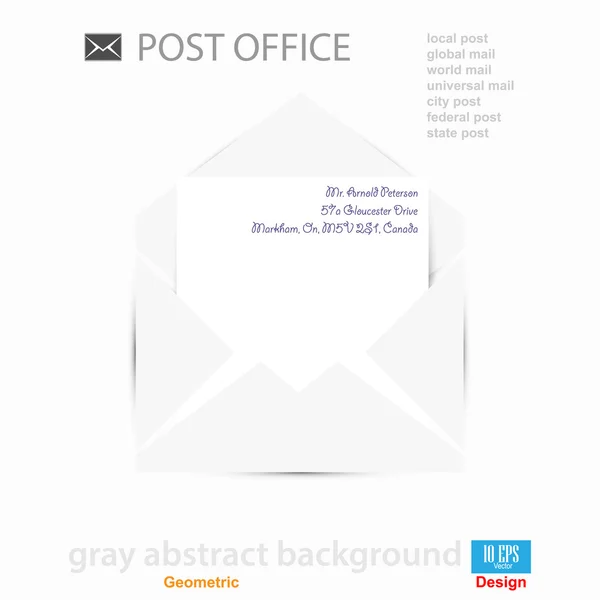Pošta. e-mail. — Stockový vektor