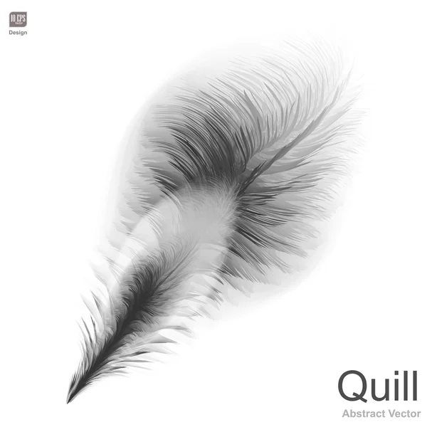 Símbolo Quill — Vetor de Stock