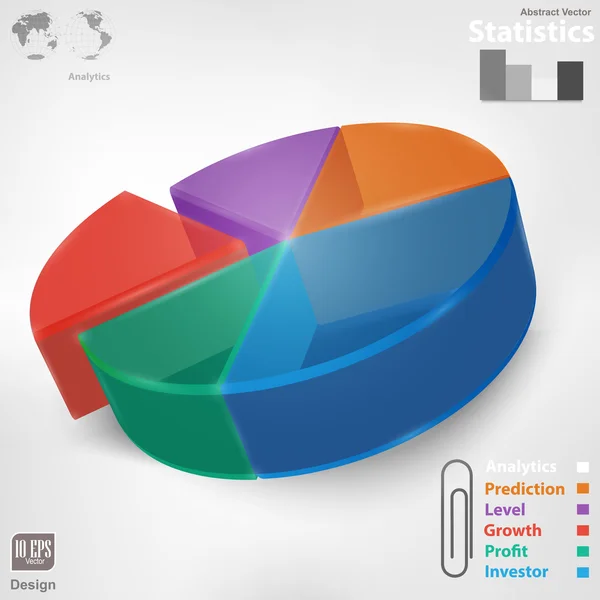 Informationsgrafik — Stock vektor