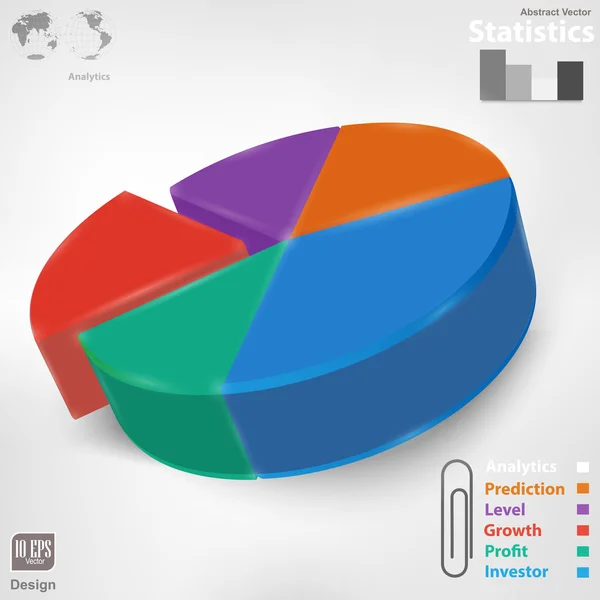 Infografika — Stockový vektor