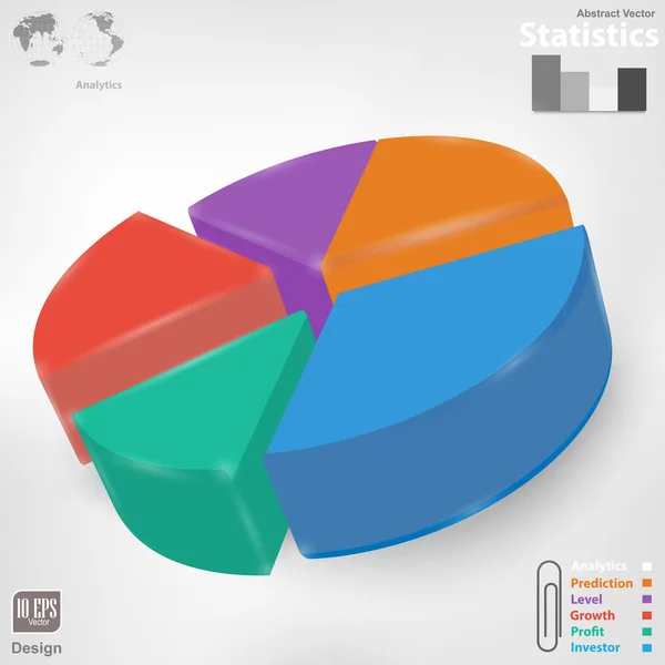 Informationsgrafik — Stock vektor