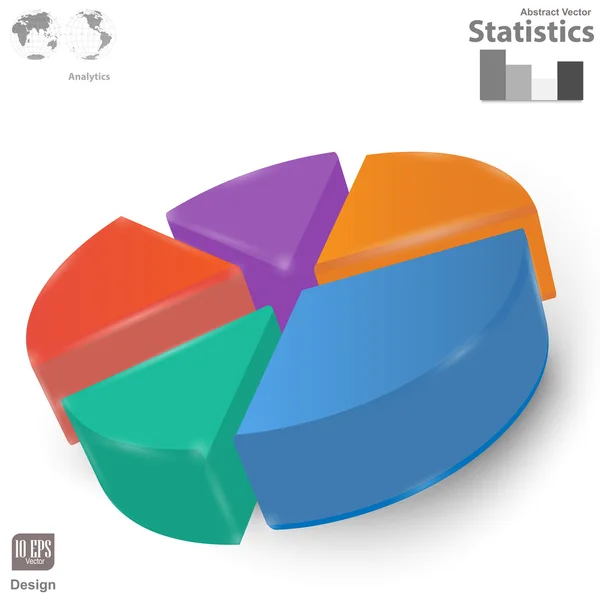 Informationsgrafik — Stock vektor