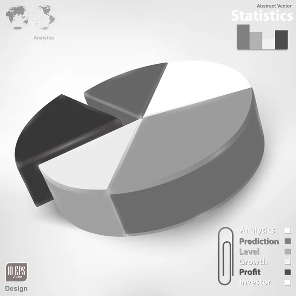 Informationsgrafik — Stock vektor