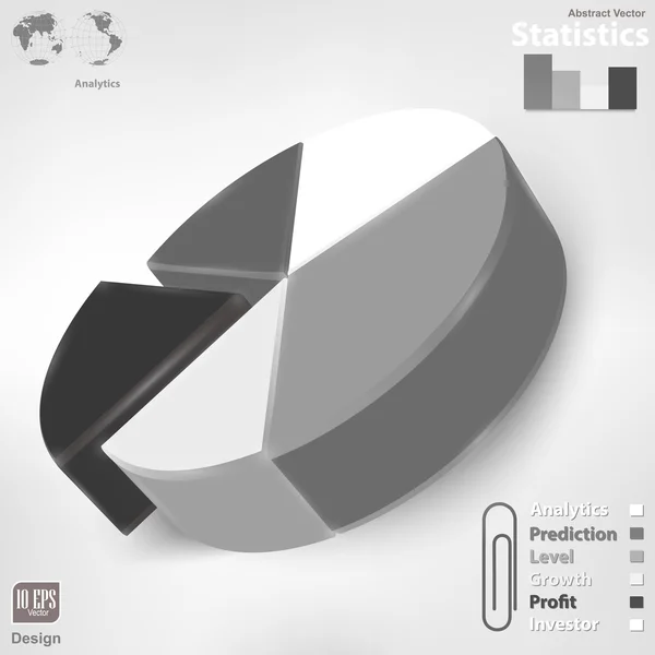 Infografik — Stockvektor