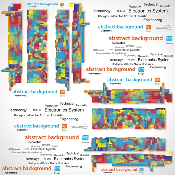 Contexto abstrato — Vetor de Stock