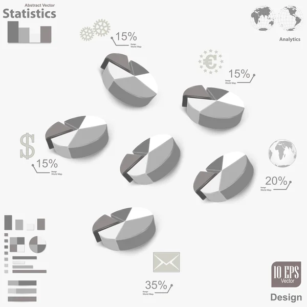 Infografías — Vector de stock