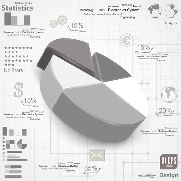 Infografías — Vector de stock