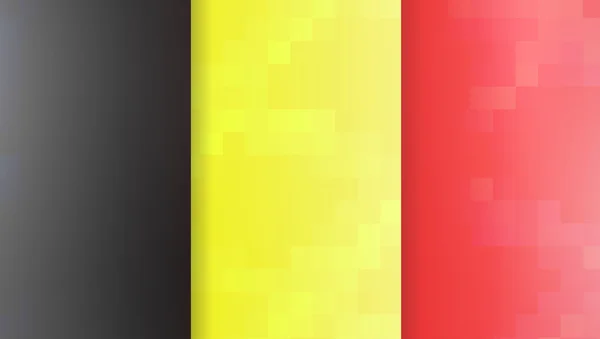 Belçika bayrağı — Stok Vektör