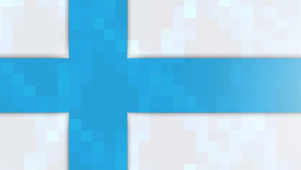 Finnország zászlaja — Stock Vector