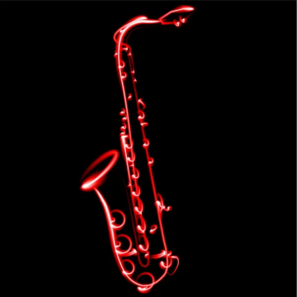 Saxophone — Image vectorielle